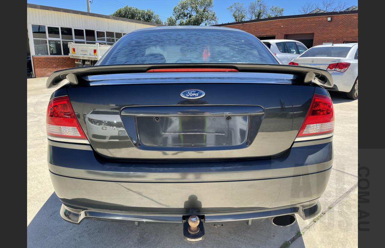 8/2006 Ford Falcon XR6 BF 4d Sedan Grey 4.0L