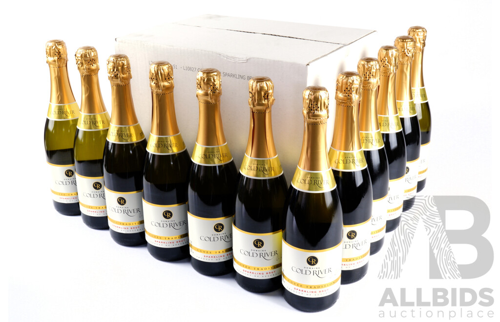 Domaine Cold River Sparkling Brut Cuvee - Case of 12 X 750ml