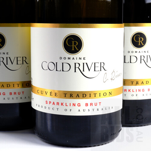 Domaine Cold River Sparkling Brut Cuvee - Case of 12 x 750ml