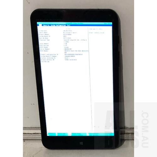 HP (5801TW) Stream 8 8-Inch 32GB Wi-Fi Tablet