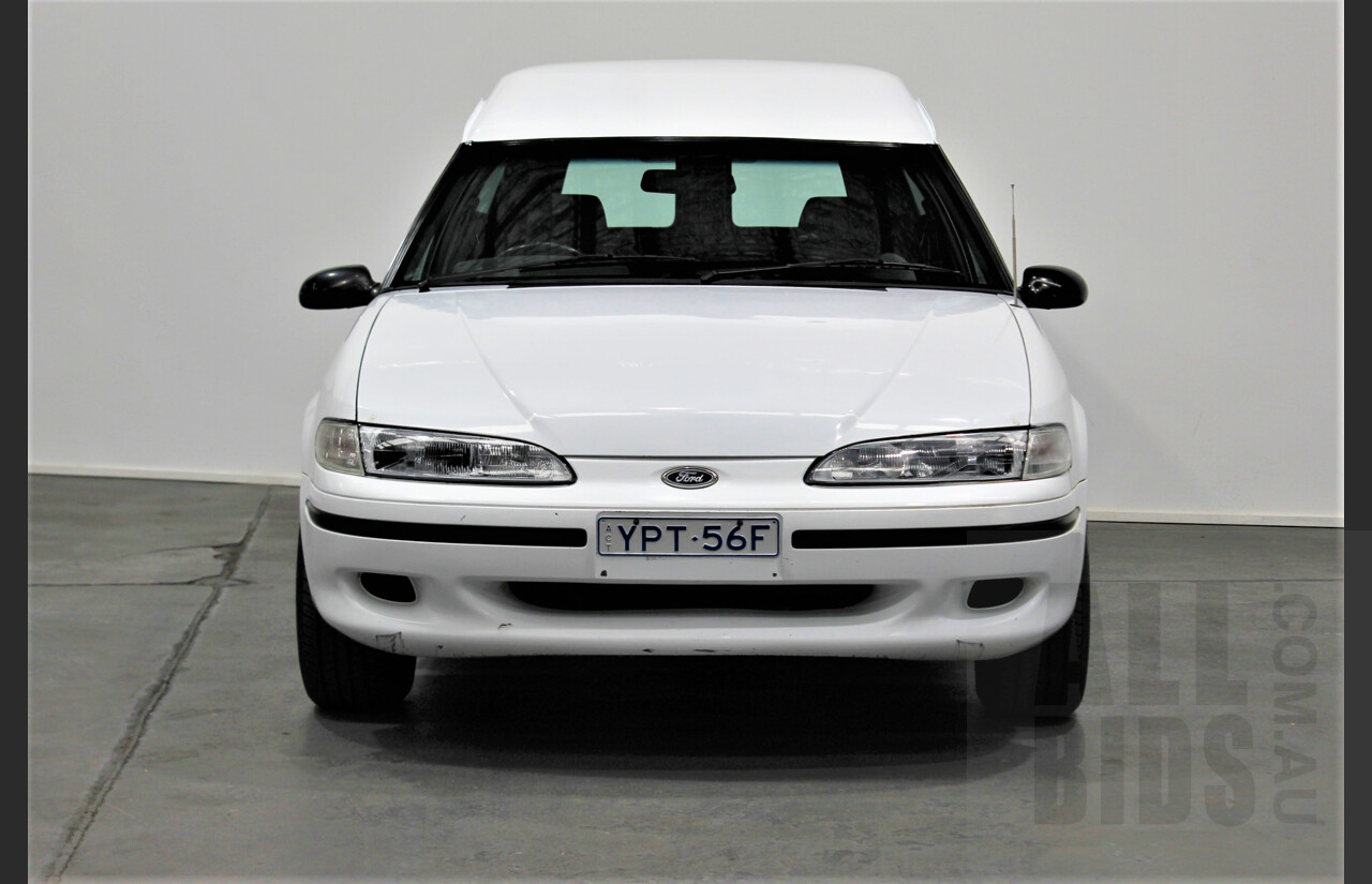 7/1996 Ford Falcon GLi Longreach XH Panelvan White 4.0L