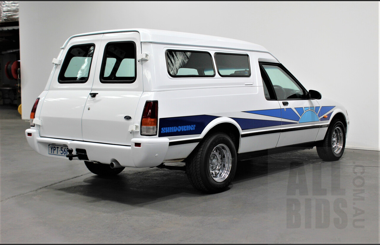 7/1996 Ford Falcon GLi Longreach XH Panelvan White 4.0L