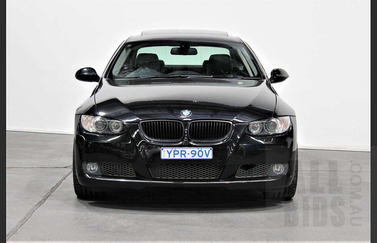 10/2006 BMW 335i E92 2d Coupe Black 3.0L Twin Turbo