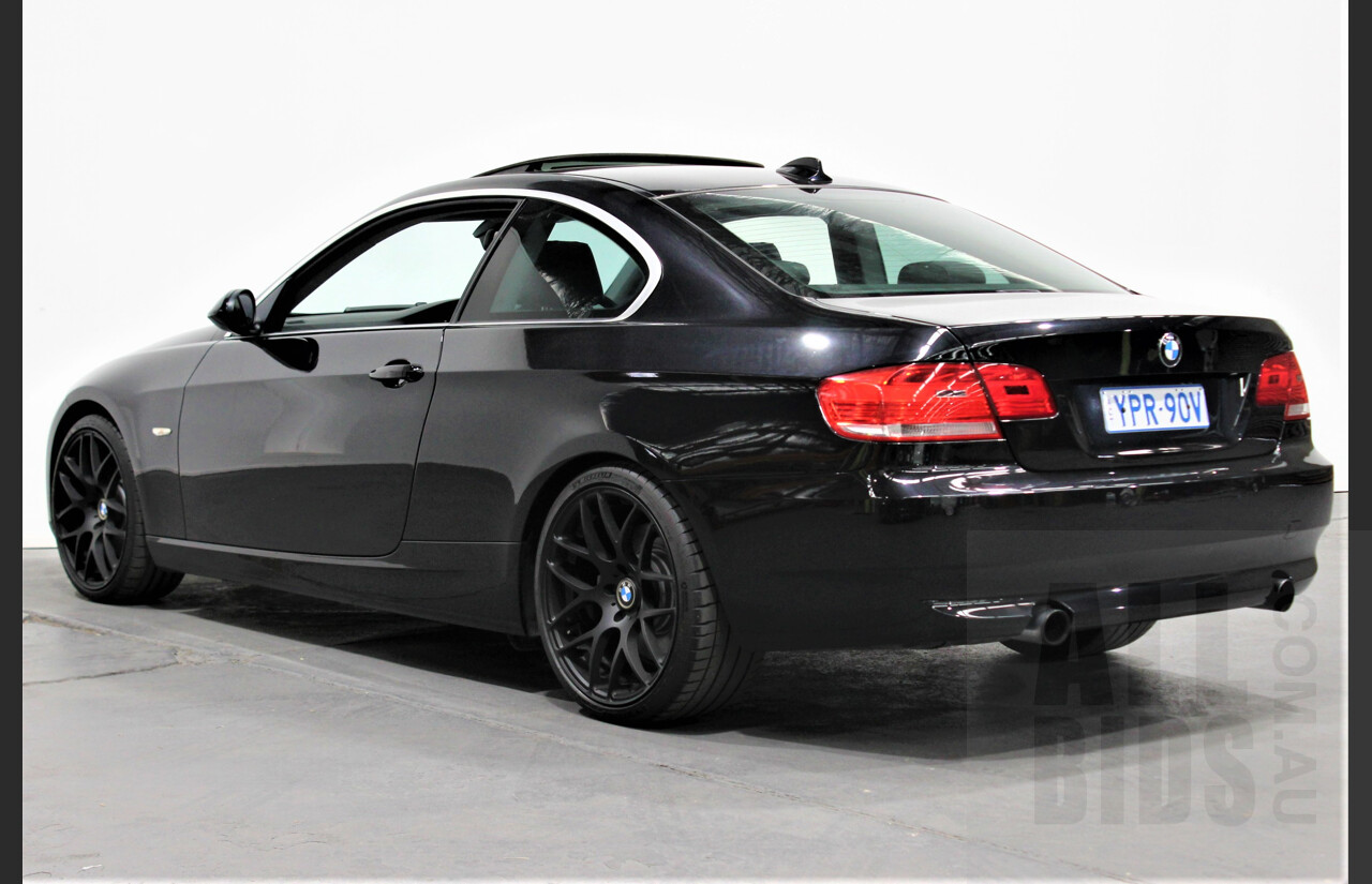 10/2006 BMW 335i E92 2d Coupe Black 3.0L Twin Turbo