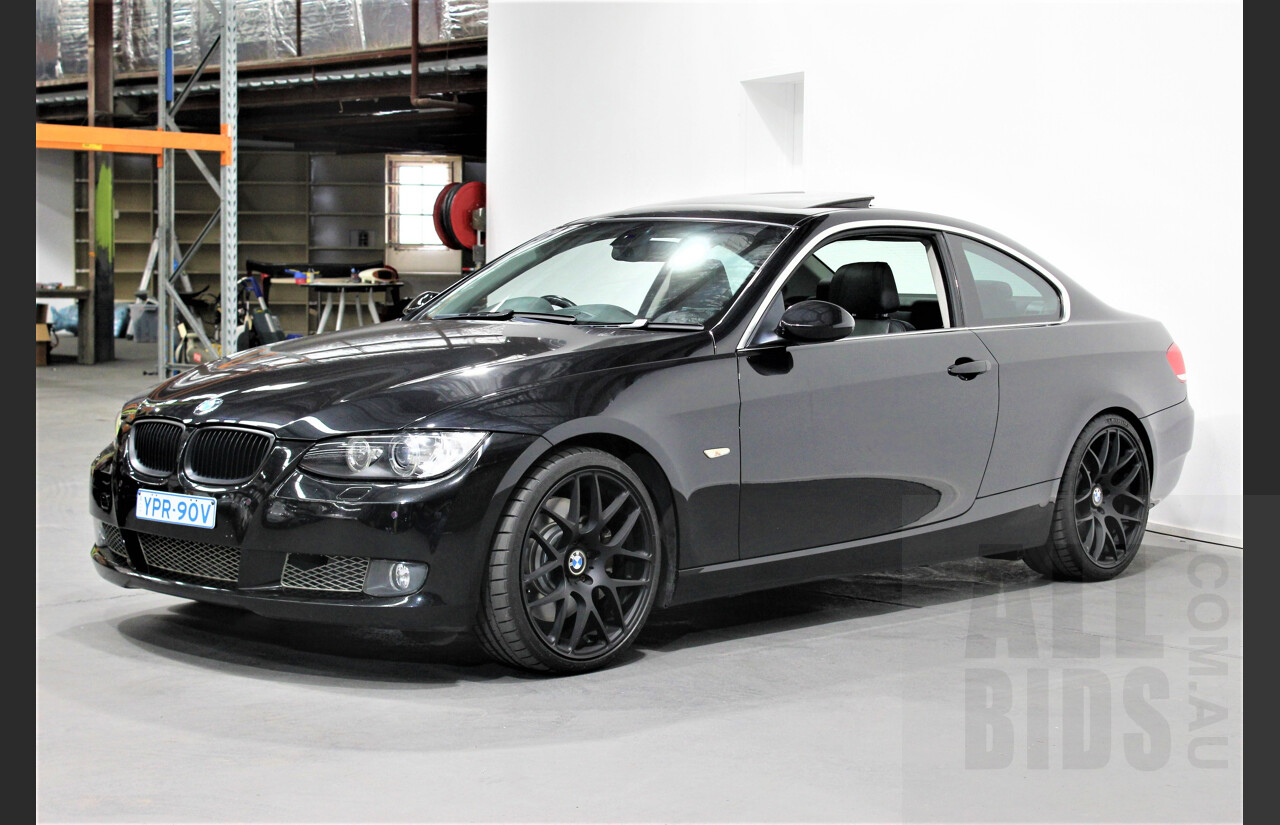 10/2006 BMW 335i E92 2d Coupe Black 3.0L Twin Turbo