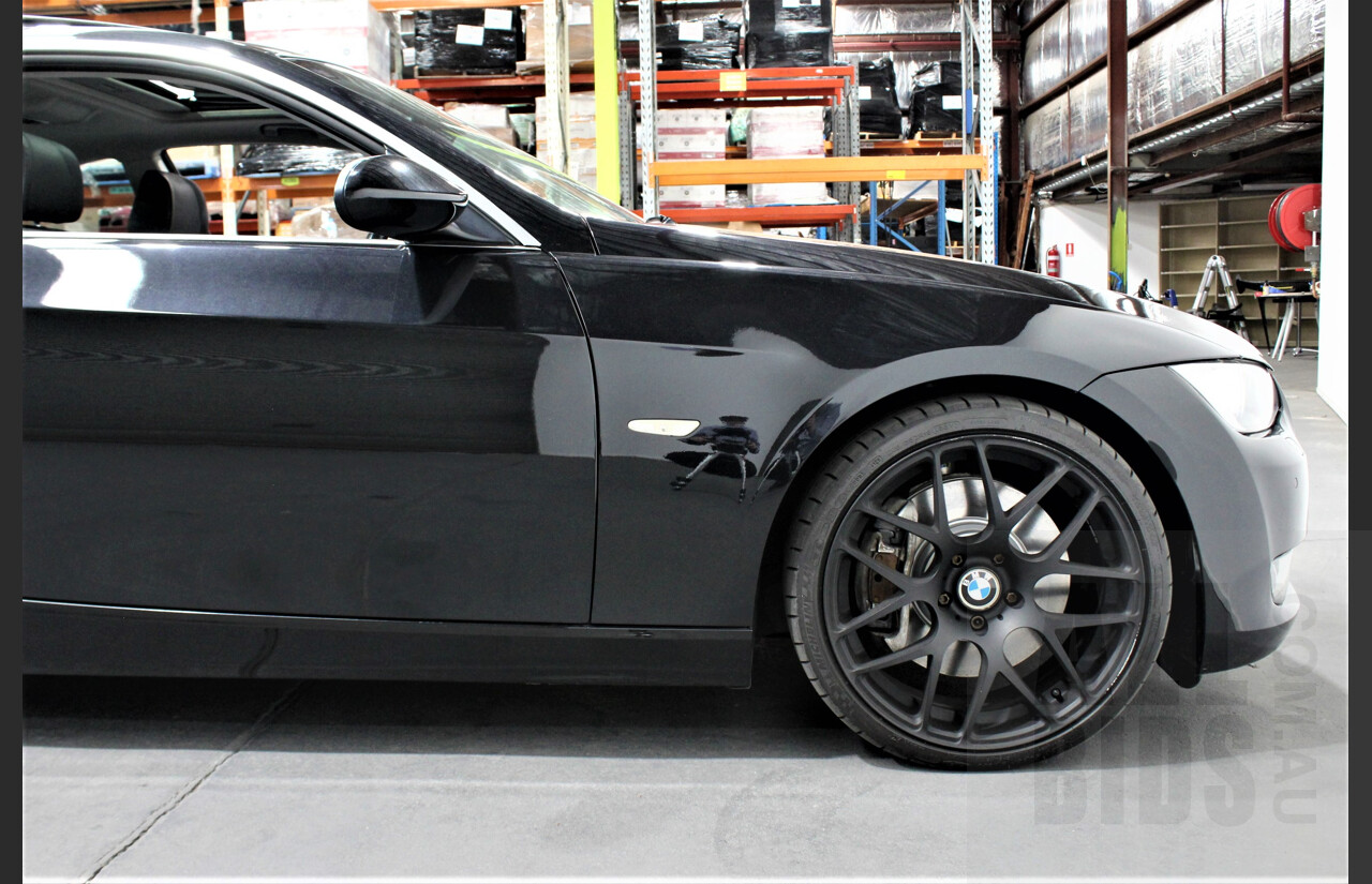 10/2006 BMW 335i E92 2d Coupe Black 3.0L Twin Turbo