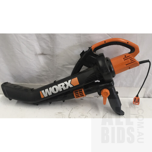 Worx WG500E Electric Blower Vac Lot 1303314 ALLBIDS