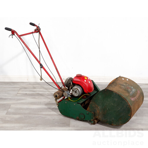 Vintage Jap Lawn Mower with Ransomes Catcher