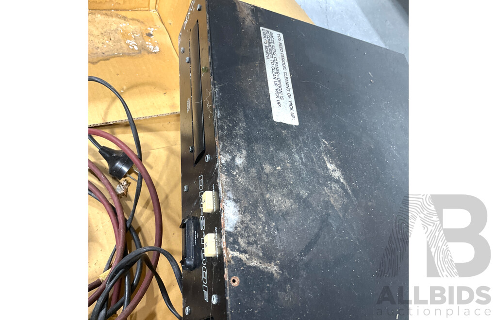 Denon DN-2100F Double CD Player in Original Box, Evidence of Rust