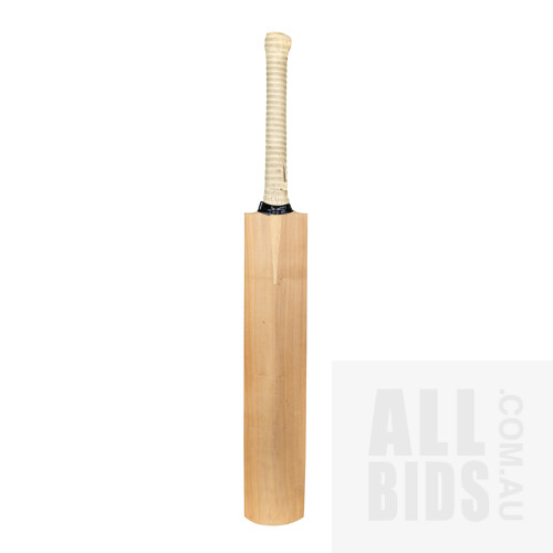 Cricket Bat Commemorating Jason Gillespie's Historic 201*