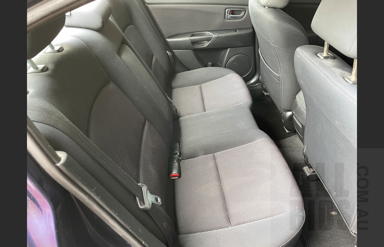 2/2009 Mazda Mazda3 MAXX Sport BK MY08 4d Sedan Blue 2.0L