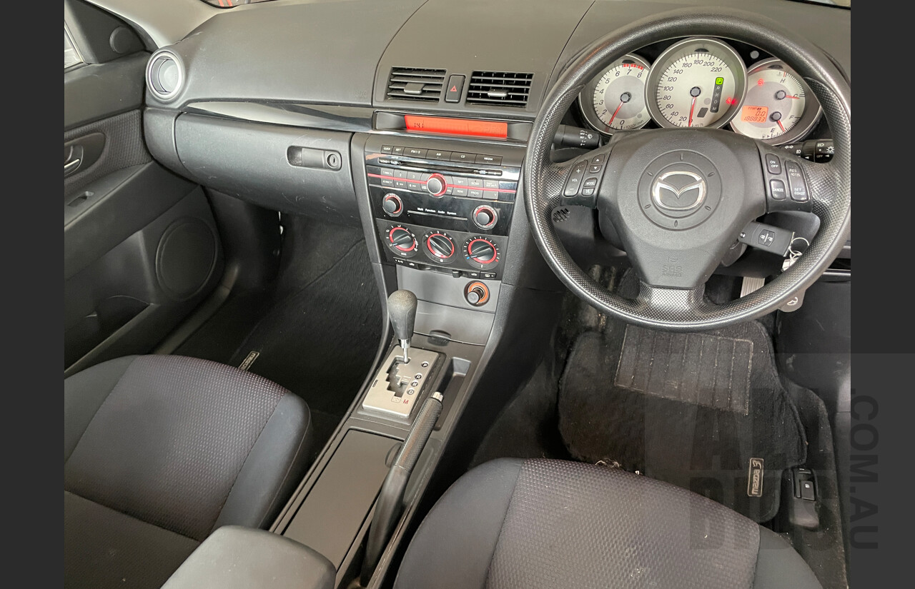 2/2009 Mazda Mazda3 MAXX Sport BK MY08 4d Sedan Blue 2.0L