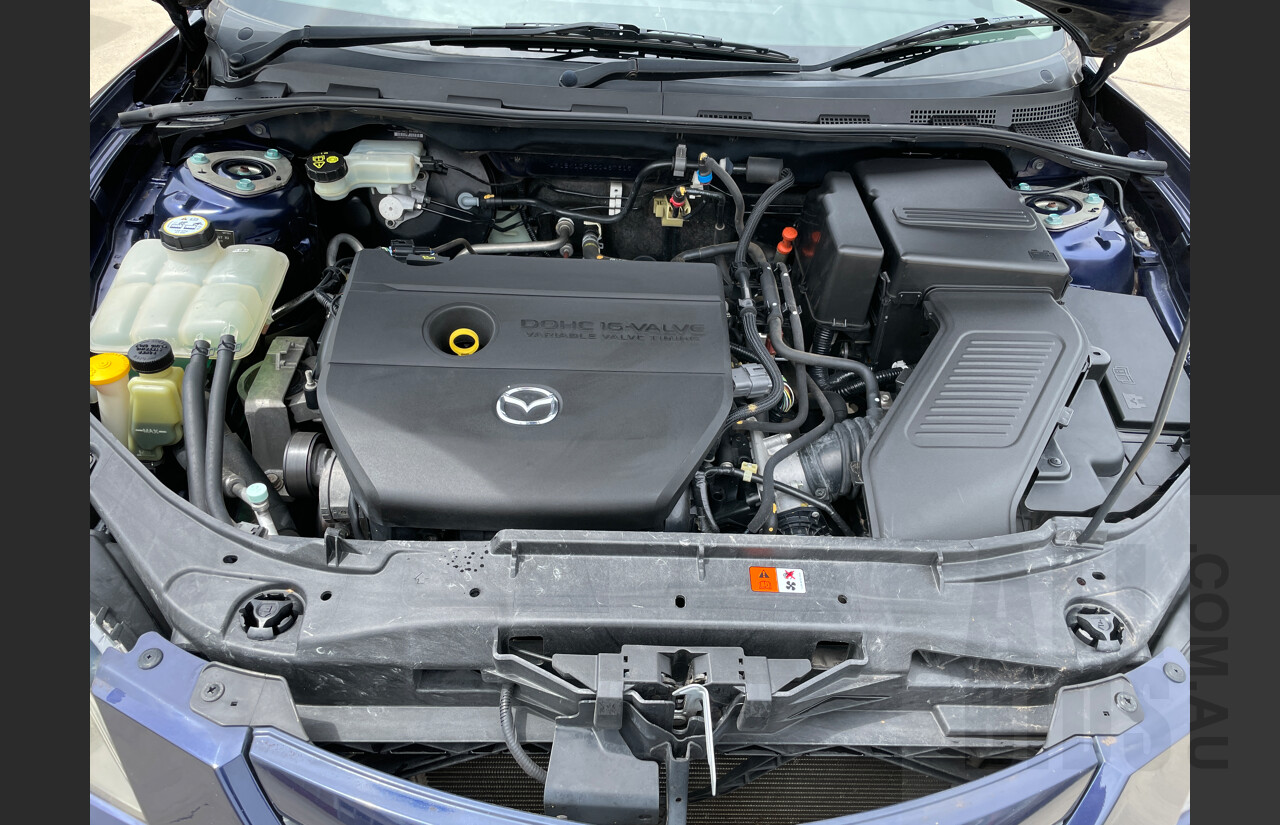 2/2009 Mazda Mazda3 MAXX Sport BK MY08 4d Sedan Blue 2.0L