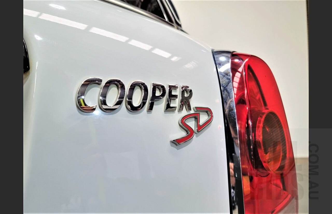 01/2018 Mini Cooper SD ALL4 Countryman R60 (AWD) 4dr Wagon Light White 2.0L Turbo Diesel