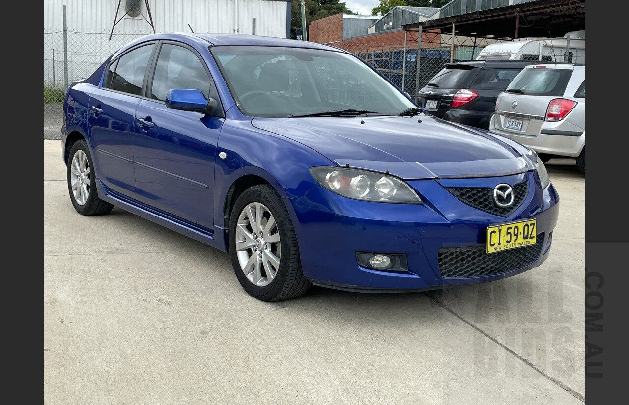 11/2006 Mazda Mazda3 MAXX Sport BK MY06 UPGRADE 4d Sedan Blue 2.0L