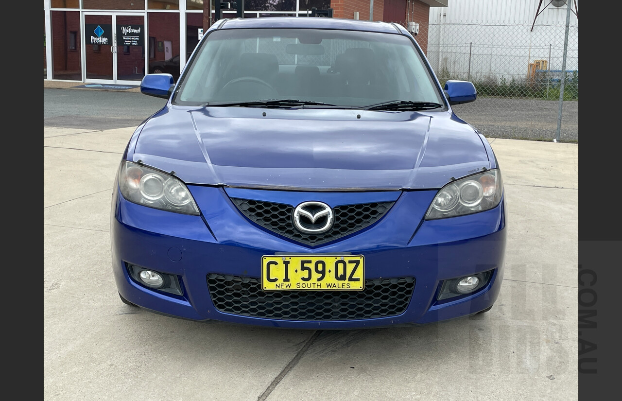 11/2006 Mazda Mazda3 MAXX Sport BK MY06 UPGRADE 4d Sedan Blue 2.0L