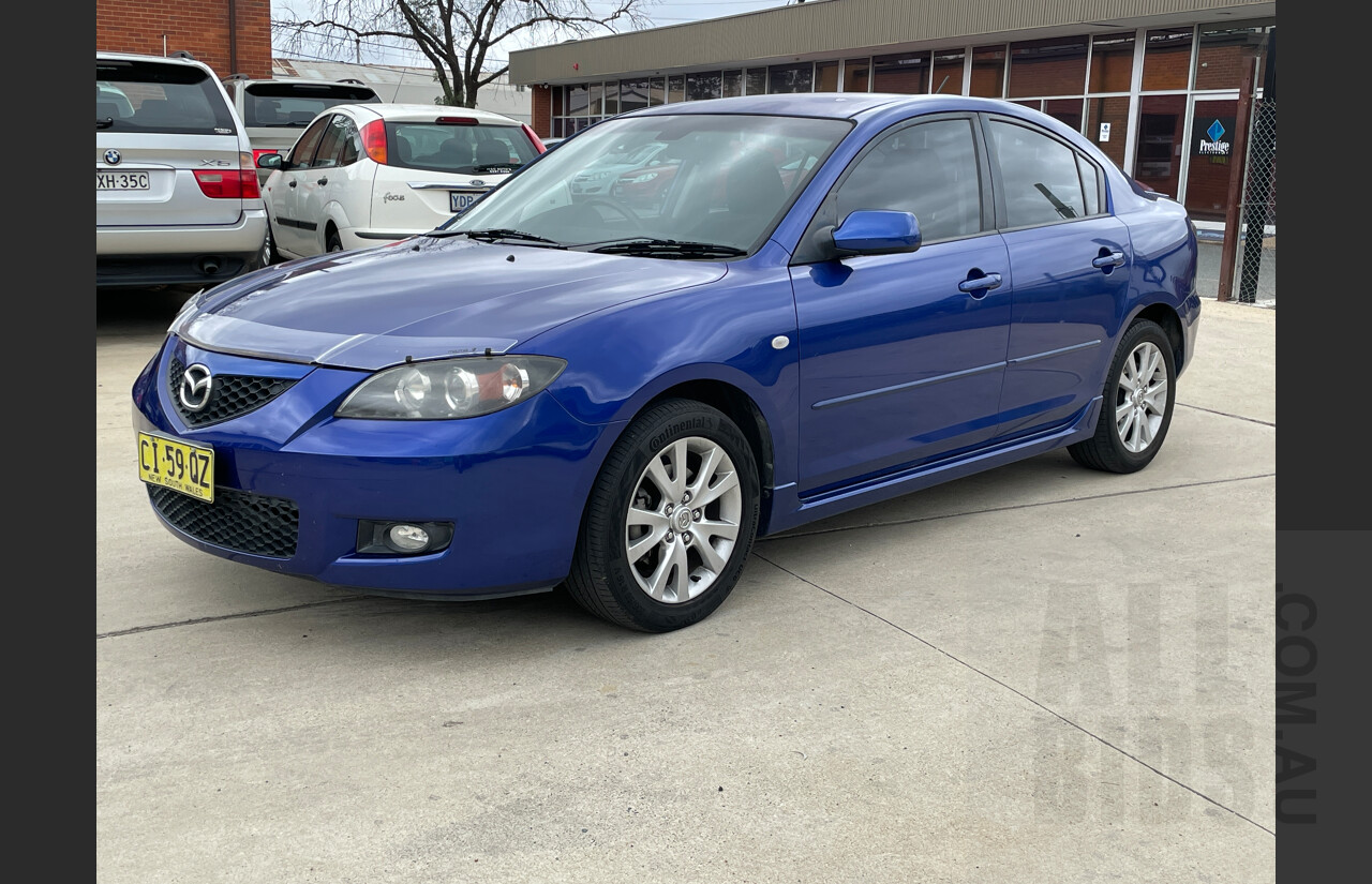 11/2006 Mazda Mazda3 MAXX Sport BK MY06 UPGRADE 4d Sedan Blue 2.0L