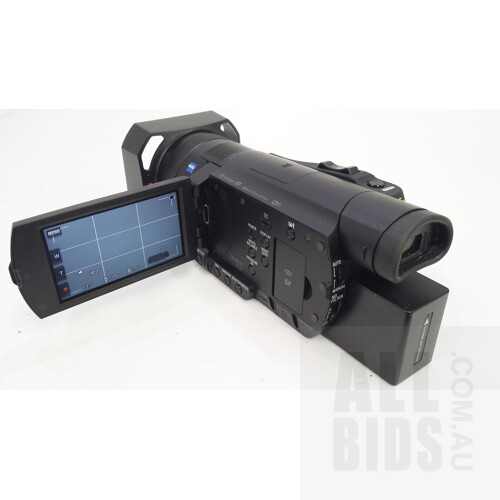 Sony FDR-AX100E 4K Handycam Ultra HD 20.0 Megapixel Camcorder