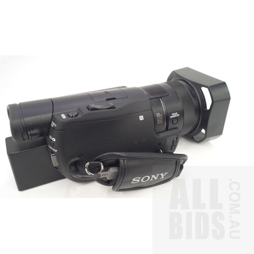 Sony FDR-AX100E 4K Handycam Ultra HD 20.0 Megapixel Camcorder