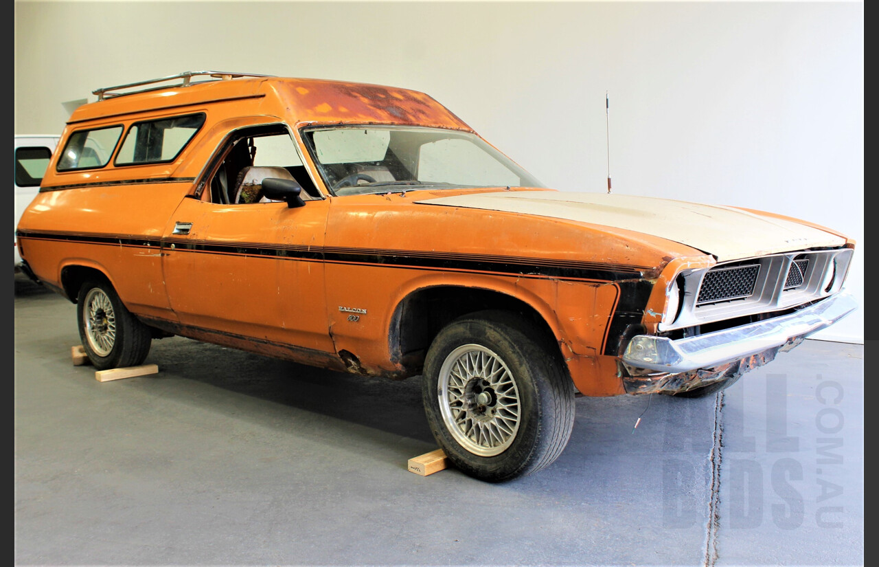 5/1974 Ford Falcon 500 XB Panelvan Burnt Orange 4.9L - Project Car