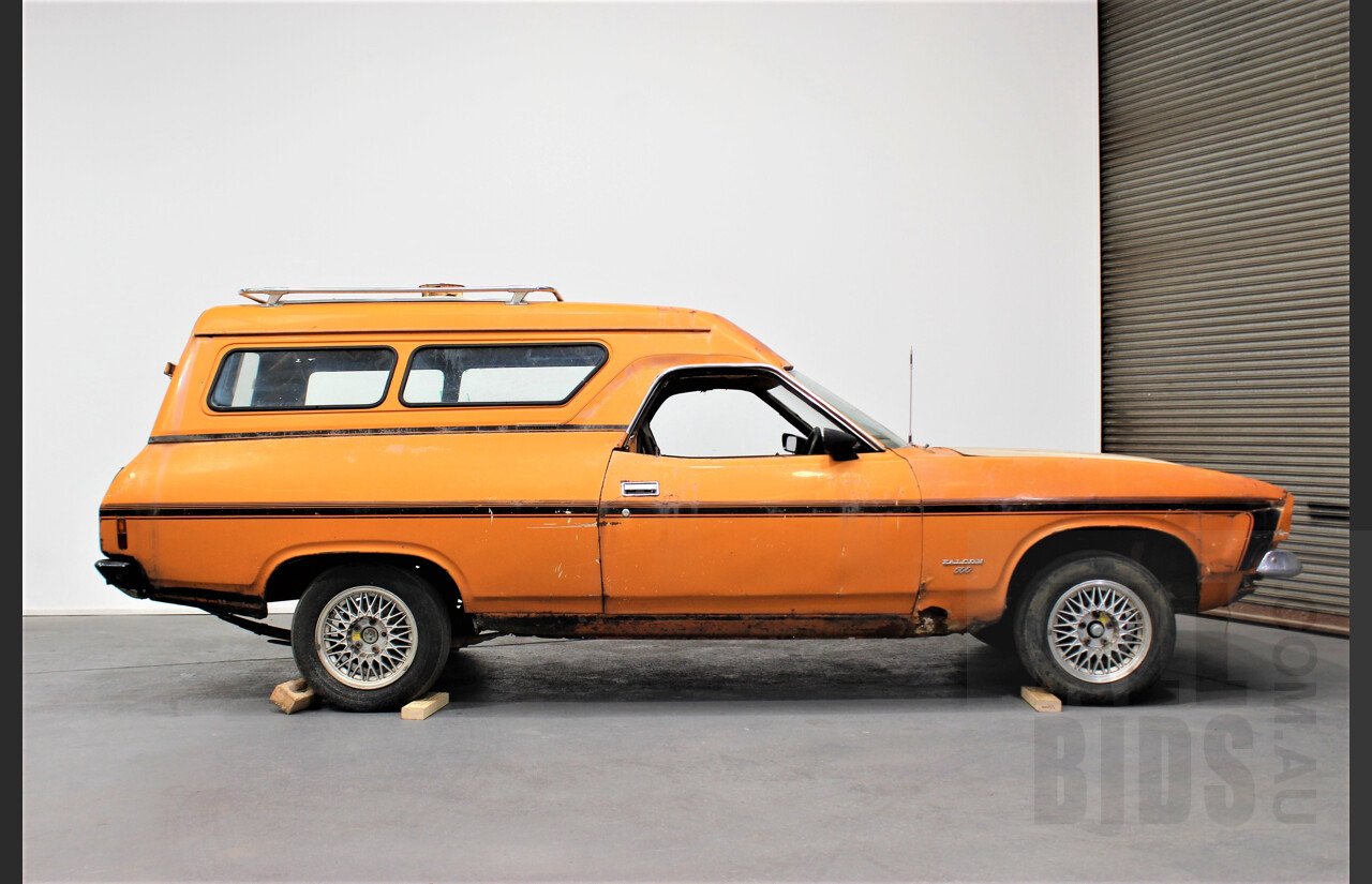 5/1974 Ford Falcon 500 XB Panelvan Burnt Orange 4.9L - Project Car