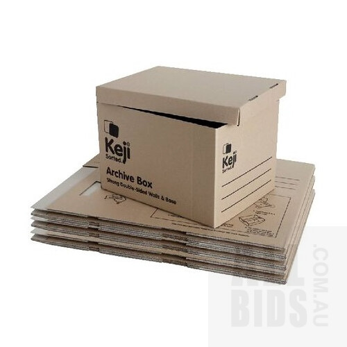 Keji Archive Boxes - Lot of 10 - Brand New