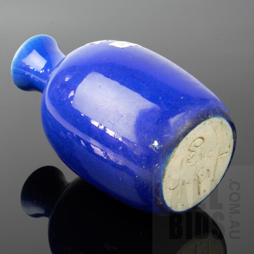 Vintage Eric Juckert Glazed Ceramic Vase