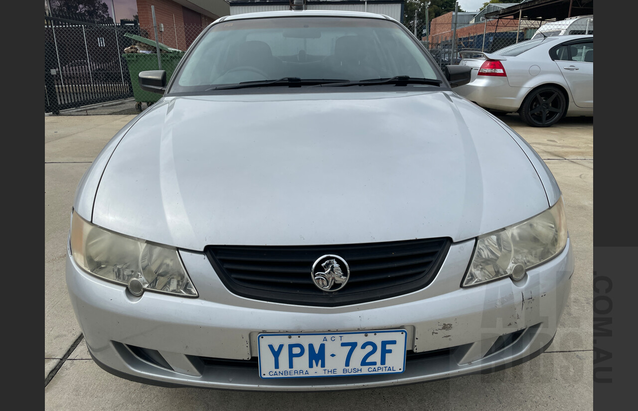 10/2003 Holden Commodore  VY 4d Sedan Silver 3.8L