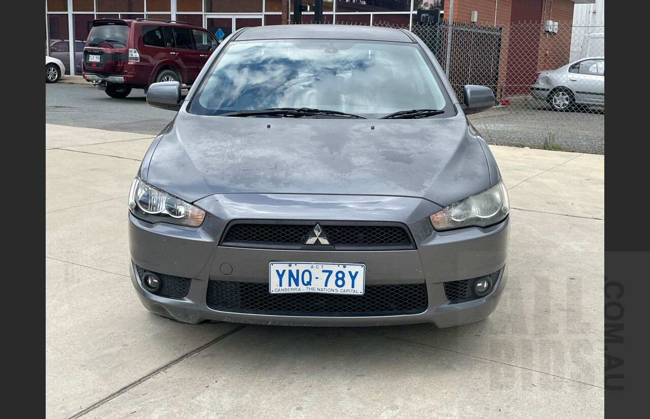 12/2007 Mitsubishi Lancer VR CJ 4d Sedan Grey 2.0L