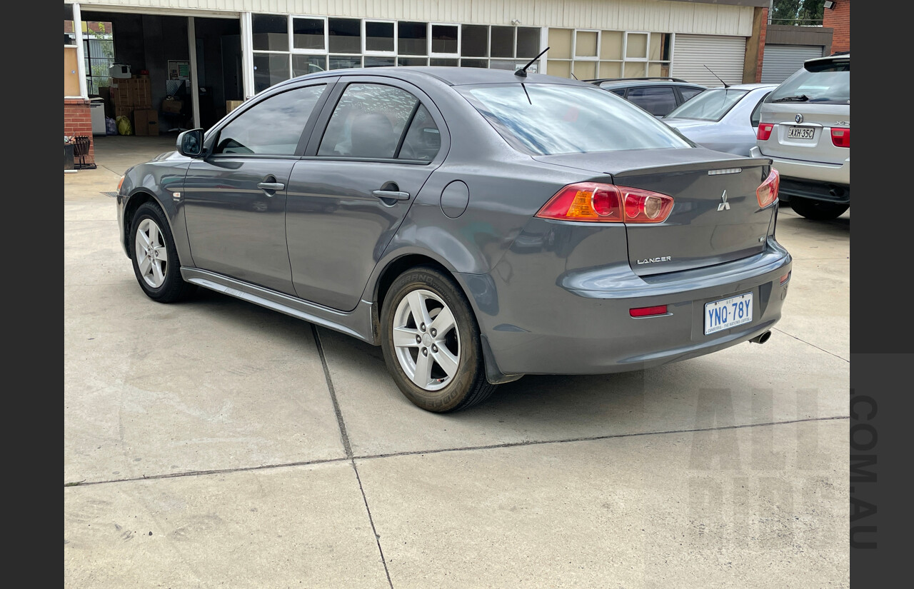 12/2007 Mitsubishi Lancer VR CJ 4d Sedan Grey 2.0L