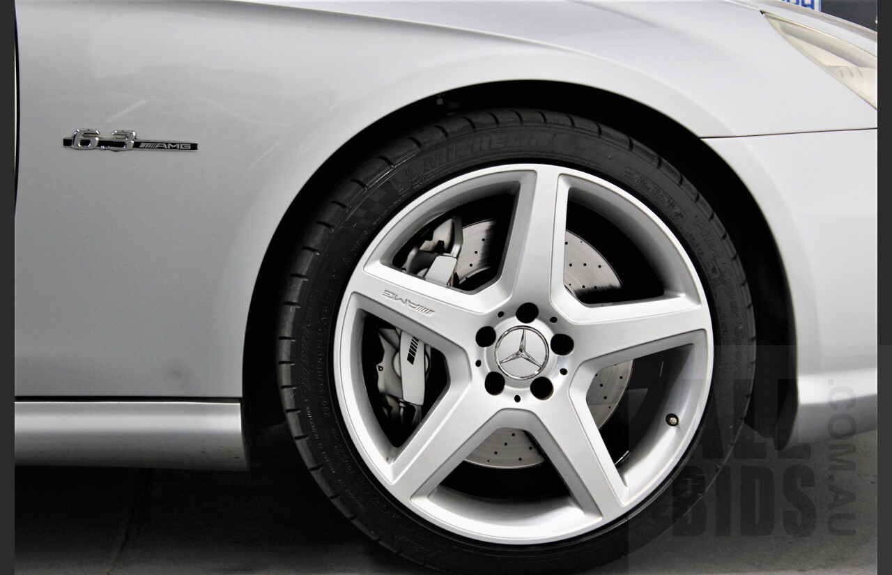9/2007 Mercedes-Benz CLS 63 AMG 219 4d Coupe Silver 6.2L V8