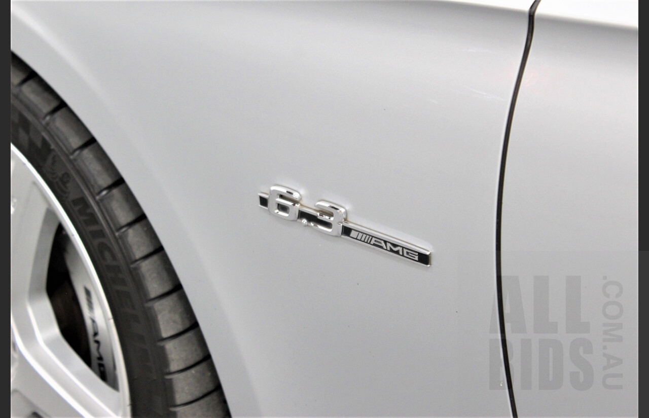 9/2007 Mercedes-Benz CLS 63 AMG 219 4d Coupe Silver 6.2L V8
