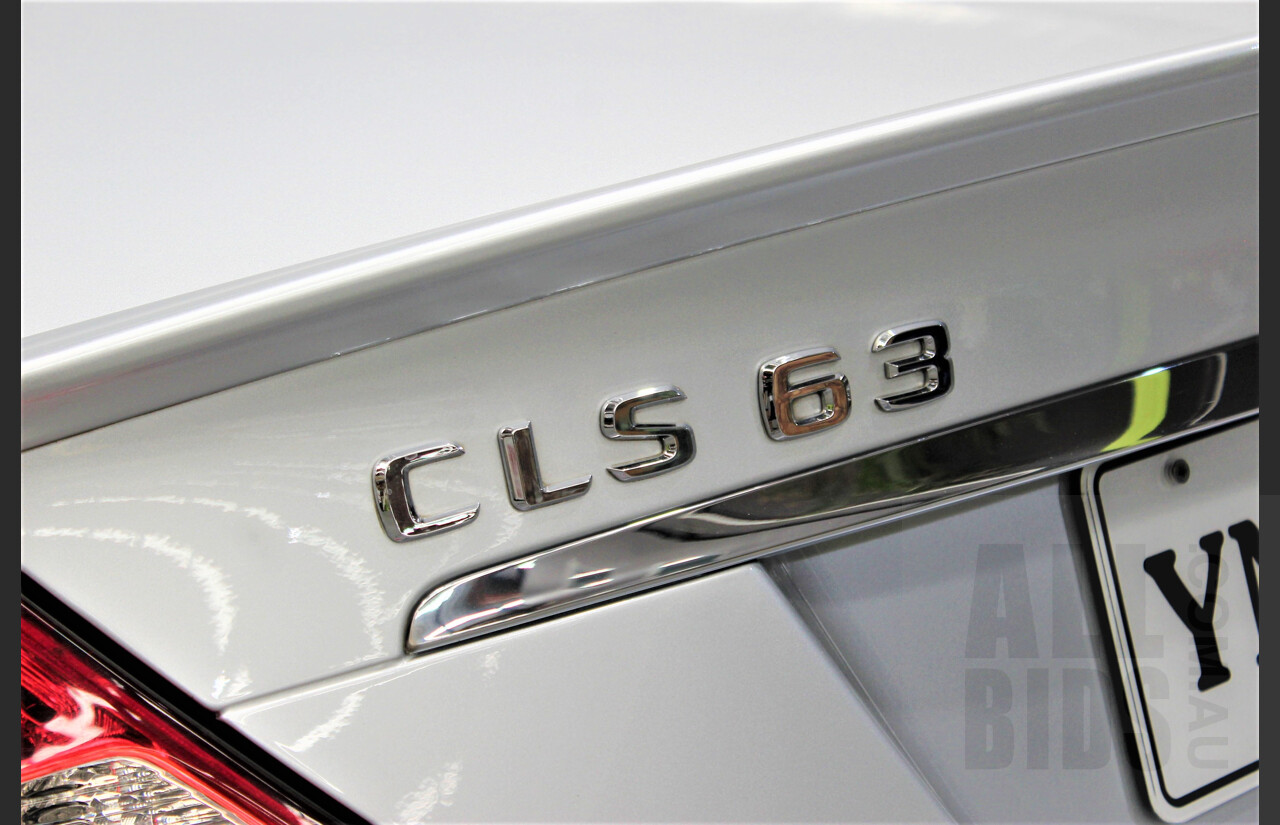 9/2007 Mercedes-Benz CLS 63 AMG 219 4d Coupe Silver 6.2L V8