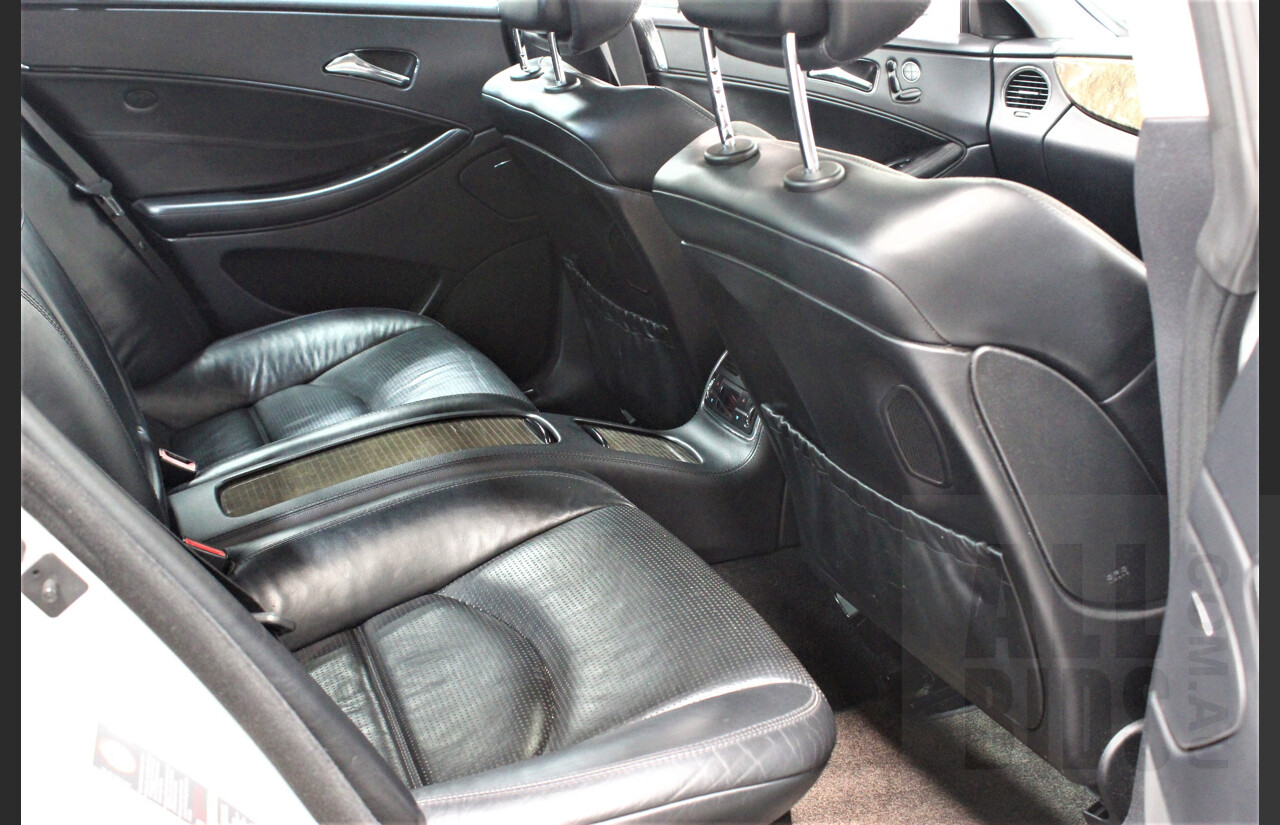 9/2007 Mercedes-Benz CLS 63 AMG 219 4d Coupe Silver 6.2L V8