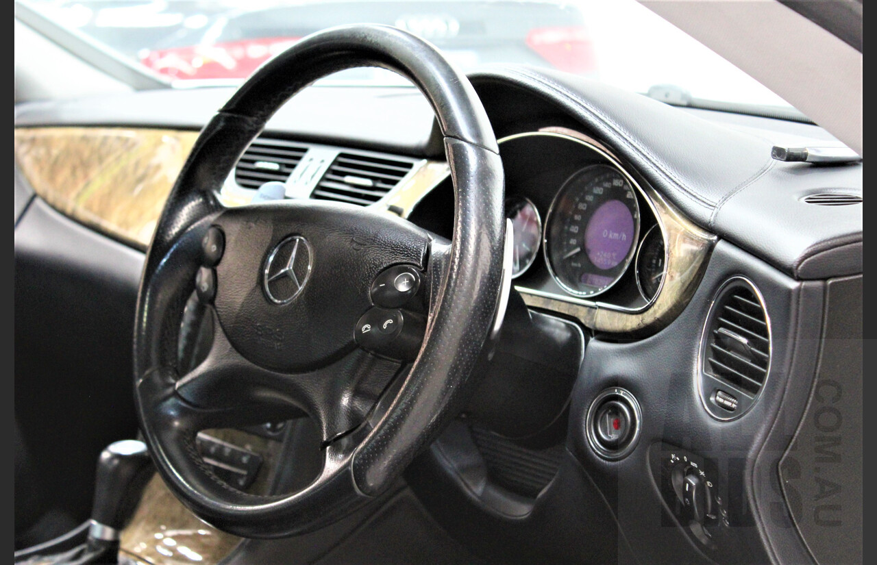 9/2007 Mercedes-Benz CLS 63 AMG 219 4d Coupe Silver 6.2L V8