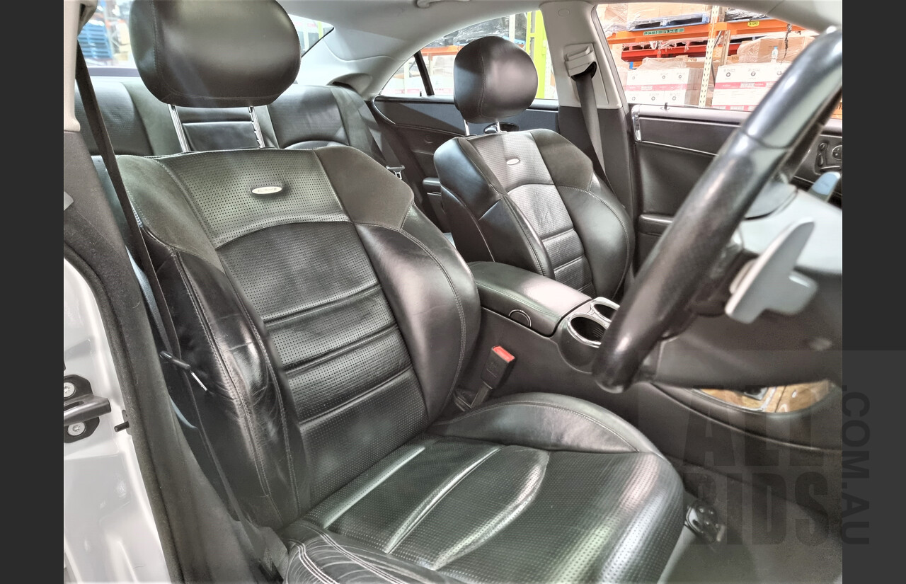 9/2007 Mercedes-Benz CLS 63 AMG 219 4d Coupe Silver 6.2L V8