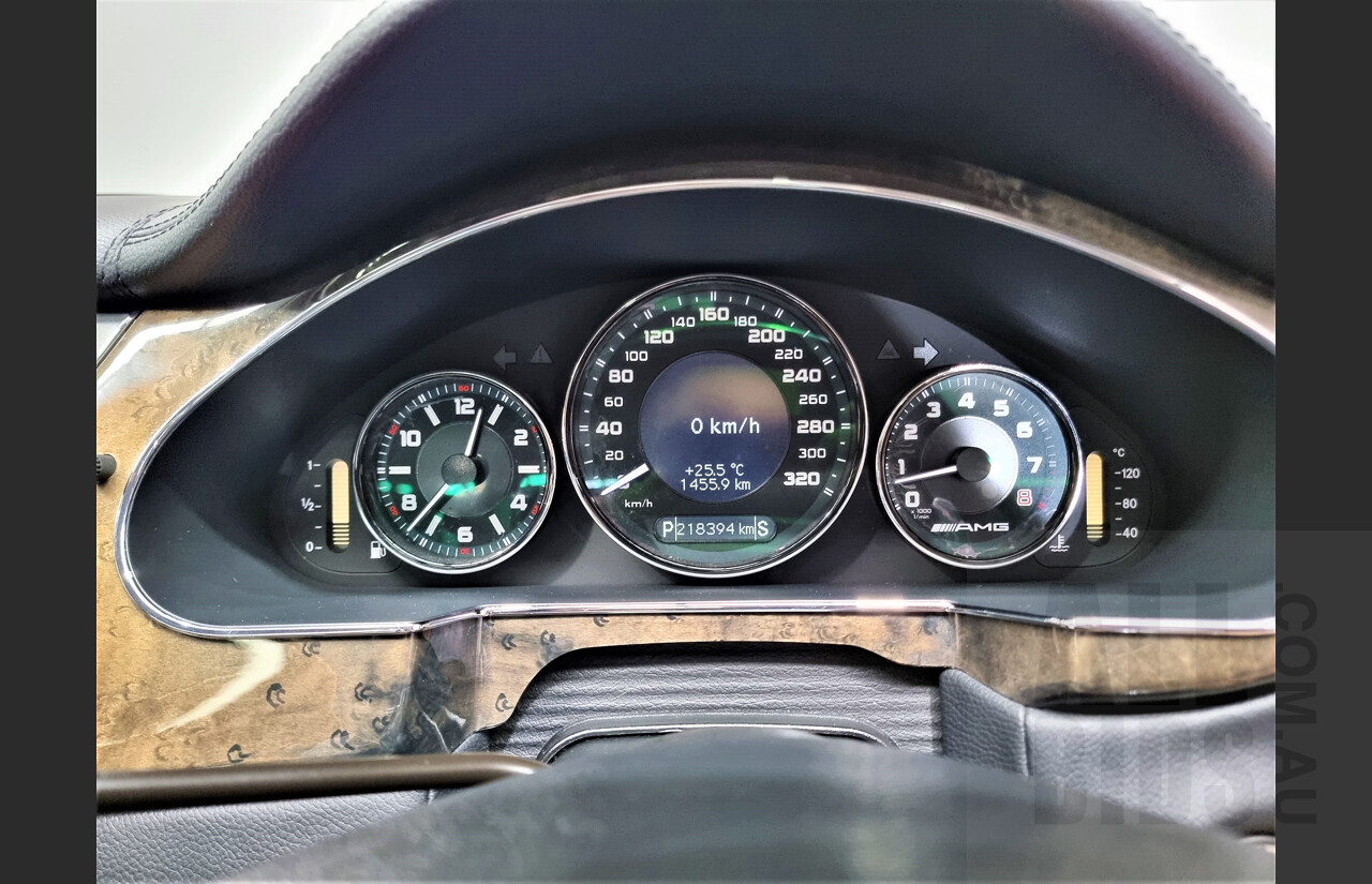 9/2007 Mercedes-Benz CLS 63 AMG 219 4d Coupe Silver 6.2L V8