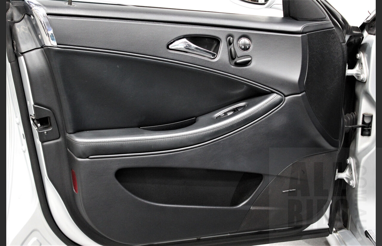 9/2007 Mercedes-Benz CLS 63 AMG 219 4d Coupe Silver 6.2L V8