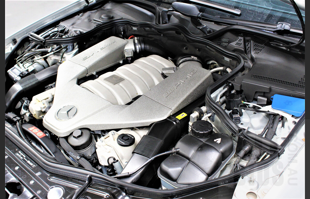 9/2007 Mercedes-Benz CLS 63 AMG 219 4d Coupe Silver 6.2L V8