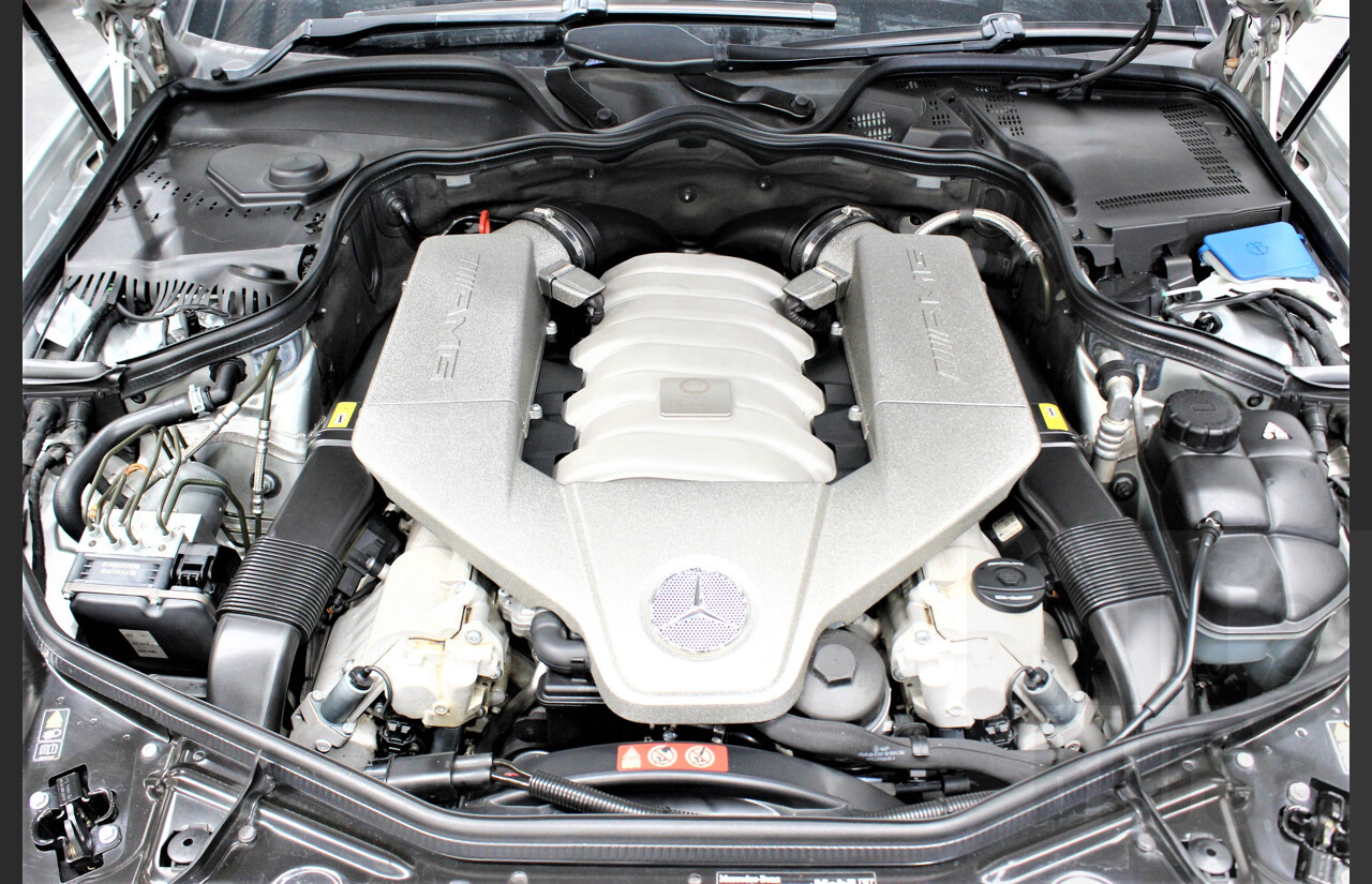 9/2007 Mercedes-Benz CLS 63 AMG 219 4d Coupe Silver 6.2L V8