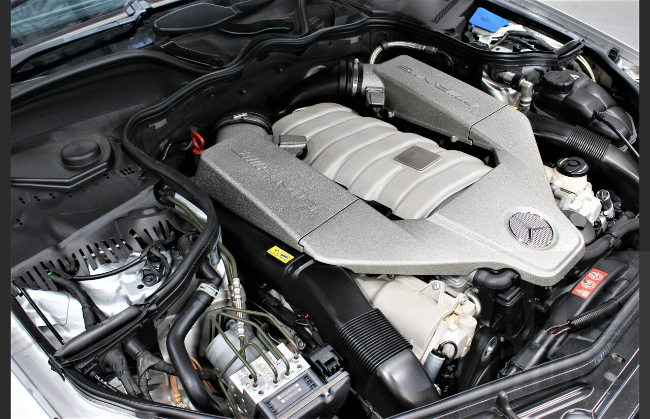 9/2007 Mercedes-Benz CLS 63 AMG 219 4d Coupe Silver 6.2L V8