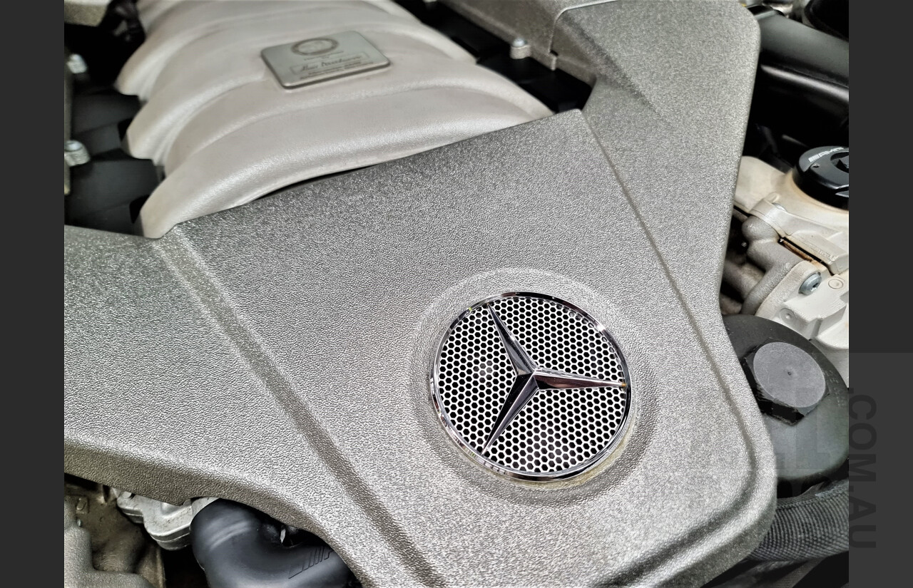 9/2007 Mercedes-Benz CLS 63 AMG 219 4d Coupe Silver 6.2L V8