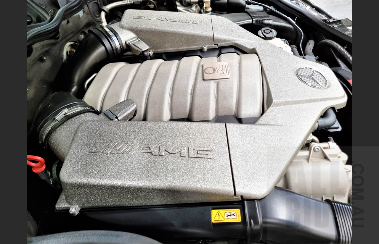 9/2007 Mercedes-Benz CLS 63 AMG 219 4d Coupe Silver 6.2L V8