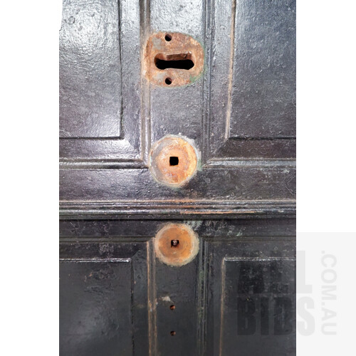 Large Antique Double Door Safe