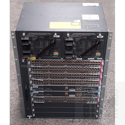 Cisco (WS-C4510R+E) Catalyst 4500+E Series Network Chassis