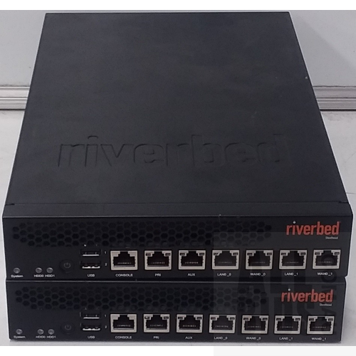 Riverbed (CXA-00770-B120) Steelhead Firewall - Lot of 2