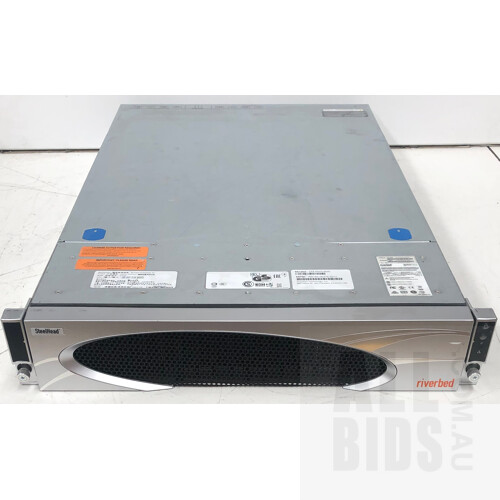 Riverbed SteelHead (CXA-07070-B020) 2UAGB Dual Intel Xeon (E5-2650 v2) 2.60GHz 8-Core CPU Network Security Appliance w/ 5.8TB of Total Storage