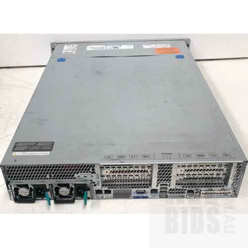 Riverbed SteelHead (CXA-07070-B020) 2UAGB Dual Intel Xeon (E5-2650 v2) 2.60GHz 8-Core CPU Network Security Appliance w/ 5.8TB of Total Storage