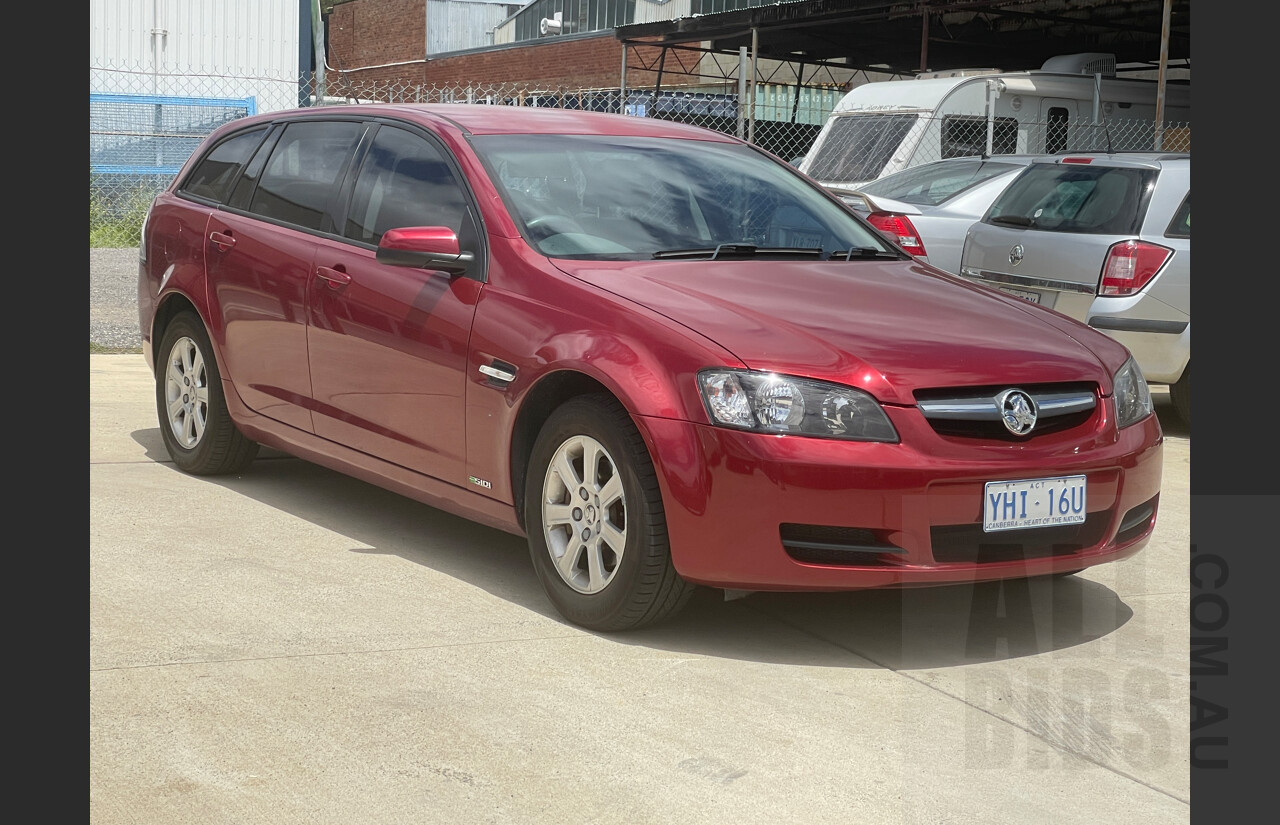 1/2010 Holden Commodore Omega VE II 4d Sportwagon Maroon 3.0L