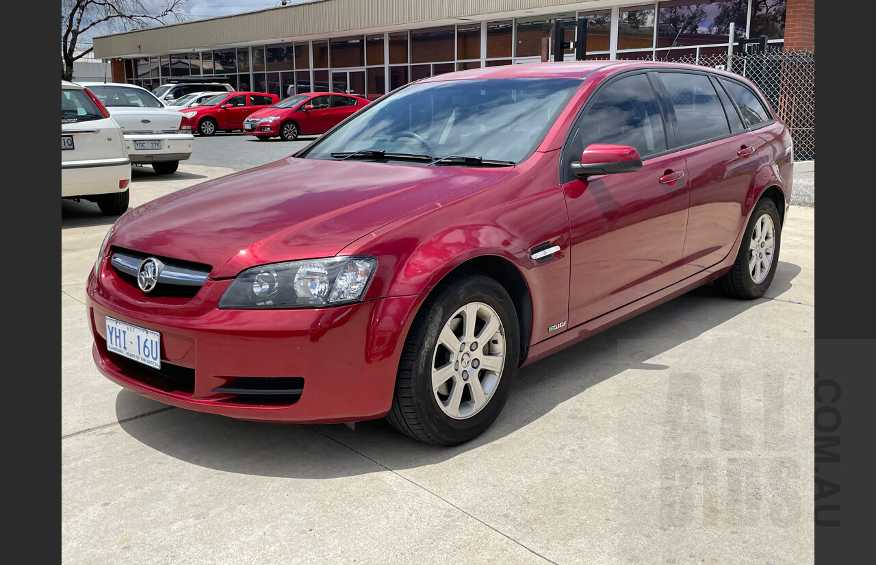 1/2010 Holden Commodore Omega VE II 4d Sportwagon Maroon 3.0L
